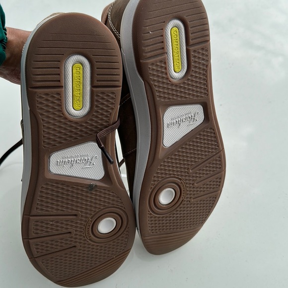 New Florsheim Shoes Crossover Lace to Toe Sneaker Mushroom Size 11.5M - Picture 3 of 4